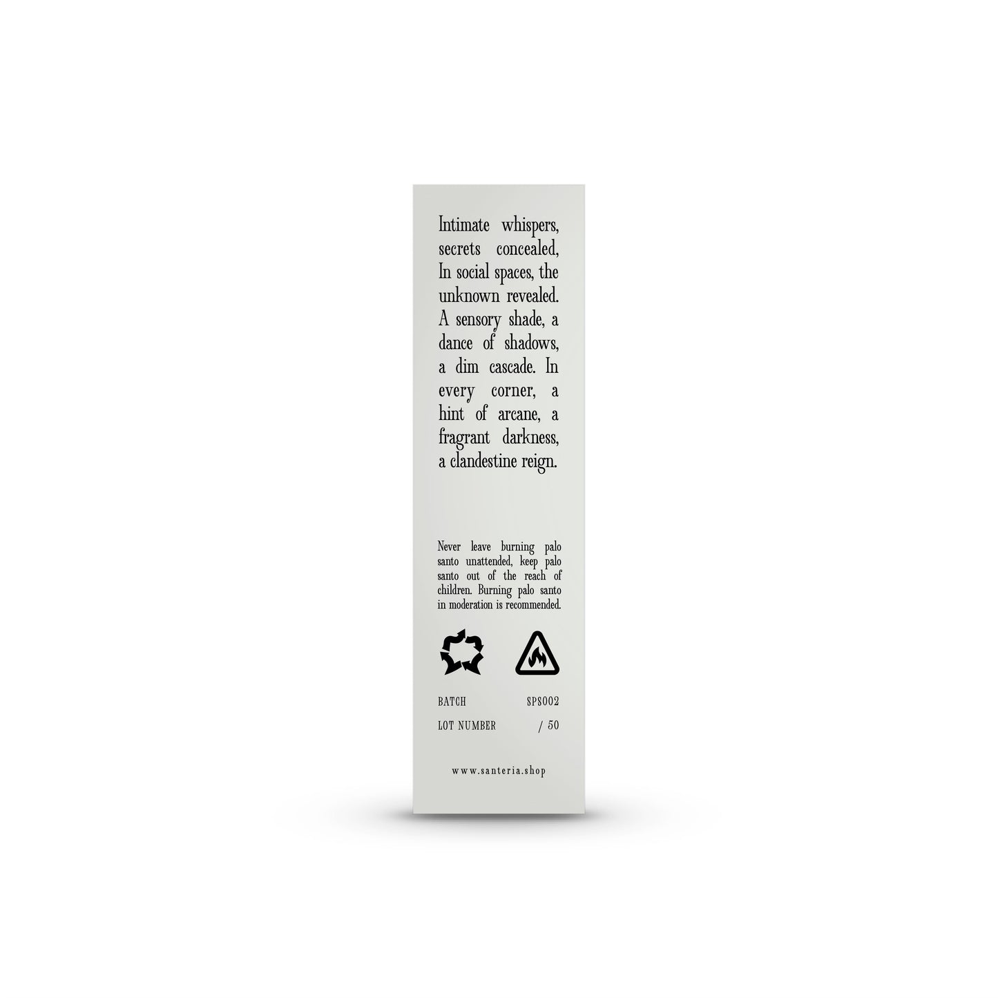Santeria Palo Santo stick